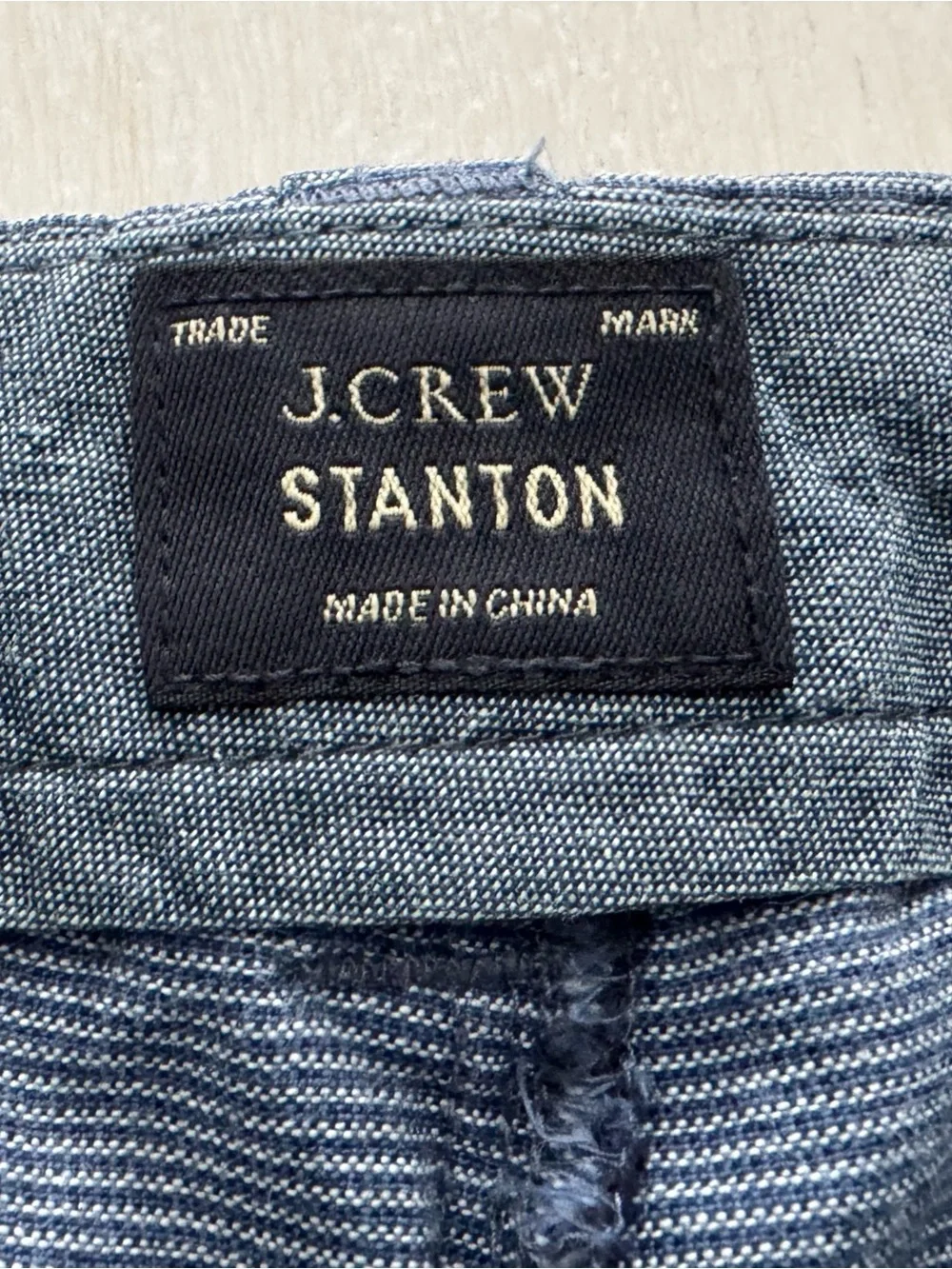 J. Crew Stanton Blue summer boat short.